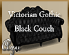 Antique Black Couch