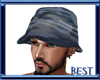 :B: Blue Camo Hat