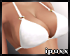 !iP White Bikini Top