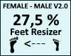 Feet Scaler 27,5% V2.0