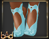 Budding Teal Heels