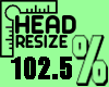 Head Resize 102.5% MF
