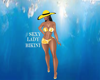 Sexy lady bikini