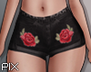 !! Roses Shorts