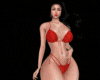 Summer Red Bikini