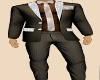 Cream Glit Brn Suit boy