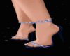 Dragona Blue Heels