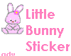 Little Bunny Sticker