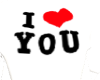 i <3 you tee