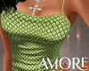 Amore Green Doll Dress
