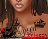 !D Queen Tattoo