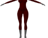 Red Bodysuit Prego