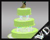 WD* Green Wedding Cake