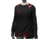 Bloody black T-shirt