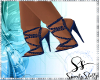 {SS} Elegante Blu heels