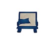 D* Blue Rocking Chair