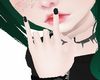 simple short nail Black