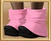 〆 Pink Platform Boots