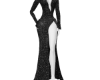 Solea Black Gown