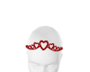 princess tiara | red