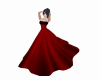 vamp red gown