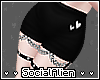 Chained Garter Shorts