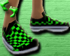 Neon Chequered Shoes~F