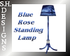 Blue Rose St Lamp