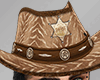 CowBoy Hat Brown/Beige