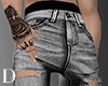 Flamed Grey Ripped