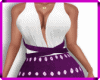 Purple and White