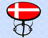 Danish Flag Table