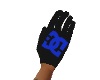 DC Gloves Blue