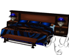 Cuddle Bed Blue Brown