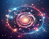 Holographic Galactic Art