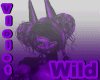 Violet Wild Furry Tail