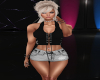 R~ Lily Shorts Gray RL