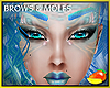 my brows & moles mermaid
