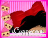 !C Red Bow Side Hair 