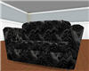 ♛ Black Satin Couch