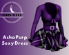 Asha Purp Sexy Dress