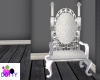 white silver throne