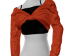 [MM] Orange Knot Sweater