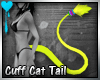 D~Cuff Cat Tail: Yellow