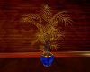 Gold Cobolt Blue Planter