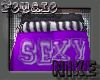 *C*sexy sweats purple