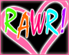KS Rawr! Sticker