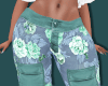 i love flowers..blugreen