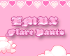 EMBL Flare Pants