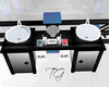 TG| Salon Double Sink